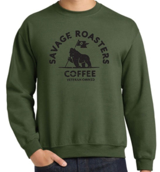 Savage Roaster's Sweatshirts with Distressed Logo