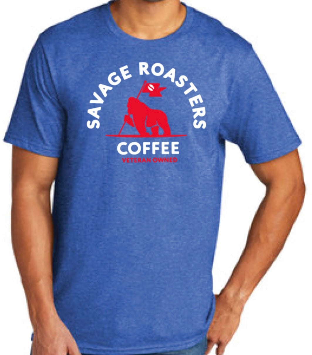 Patriotic Red, White, and Blue Savage Tee