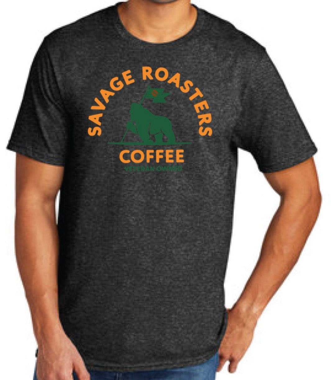 Savage Roasters Coffee Logo T-Shirt