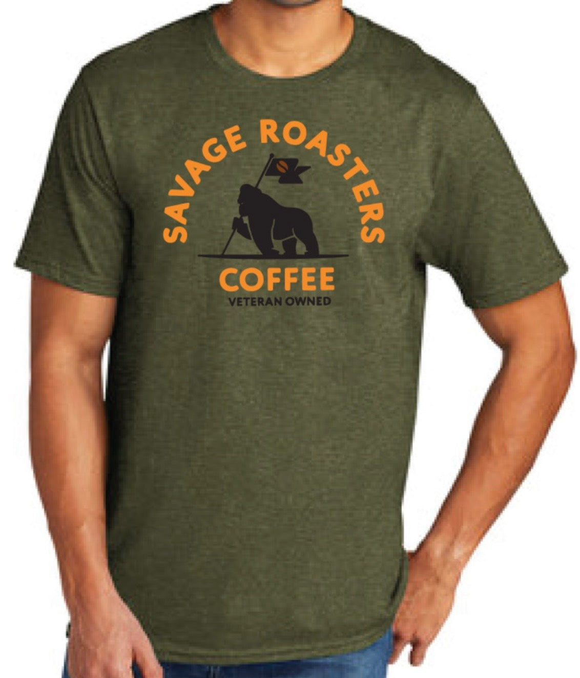 Savage Roasters Coffee Logo T-Shirt