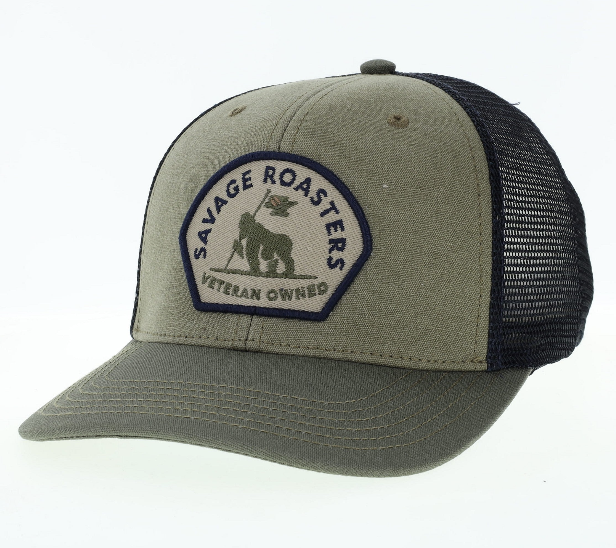 Marge Sherwood Logo Patch Ball Cap in Gray